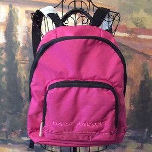 BNWT Marc Jacobs Pink Nylon Backpack